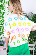 Neon Flower Sweater Tee