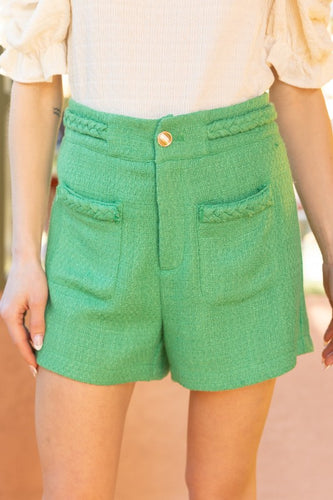Tweed Pocket Shorts