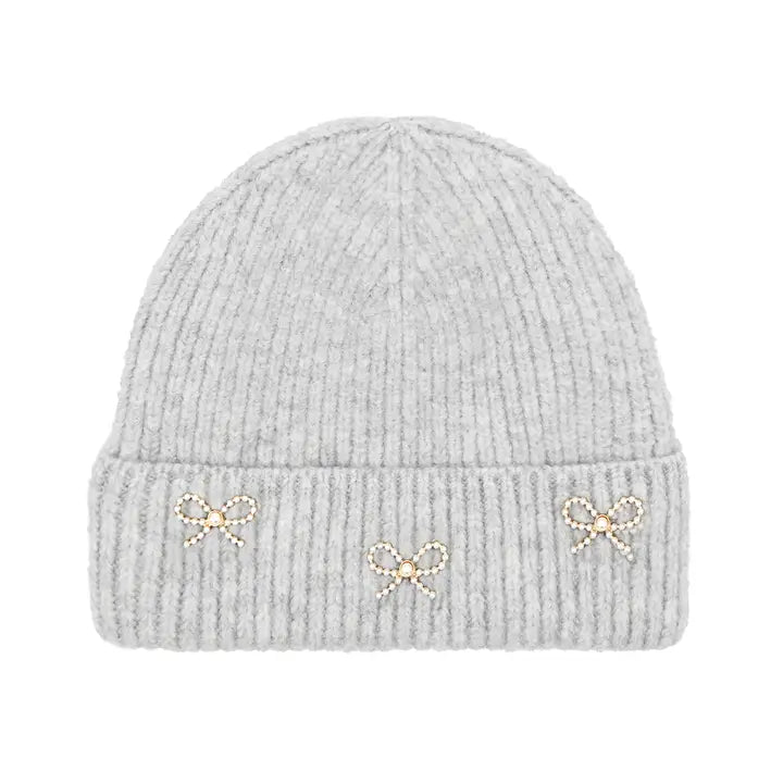 ニットキャップ・ビーニー ILLIGO Pearl Corsage Lace Beanie 5BMR0197 Pearl Corsage Lace Beanie Black | ファッション通販サイト NUGU