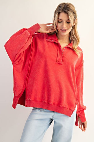 Snow Washed Pullover
