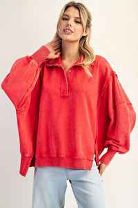 Snow Washed Pullover
