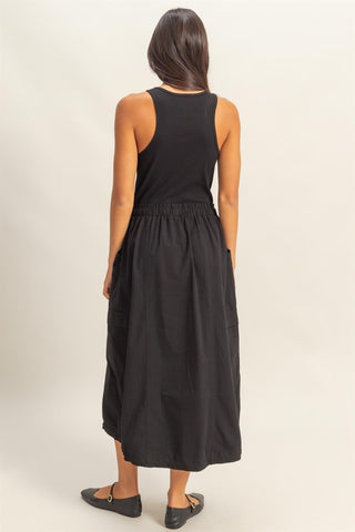 Cargo Midi Dress
