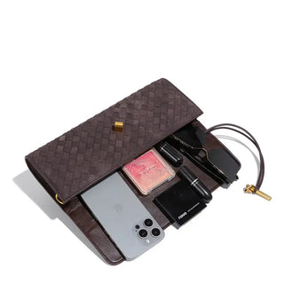 Chocolate Envelope Clutch
