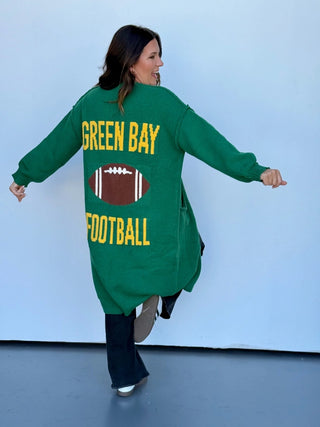 Greenbay Football Cardigan