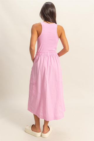 Cargo Midi Dress