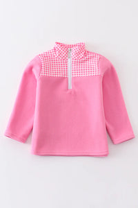 Gingham Pullover