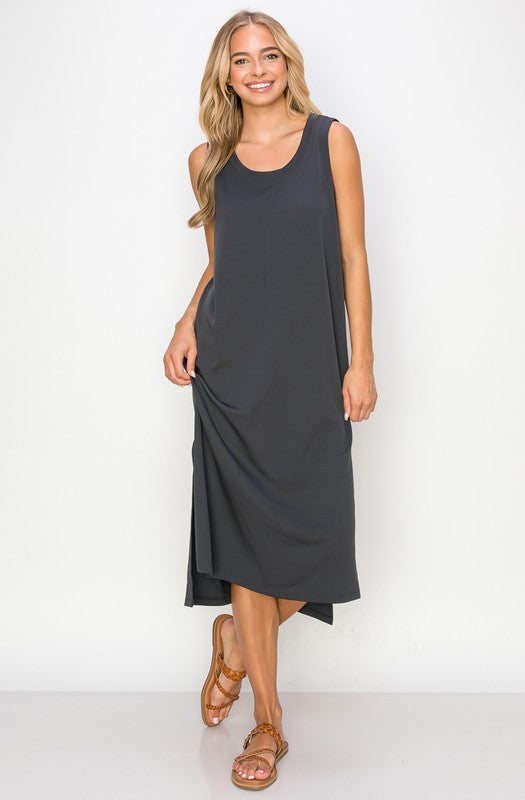 Scoop Neck Tank Dress