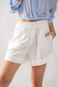 Priya Linen Shorts