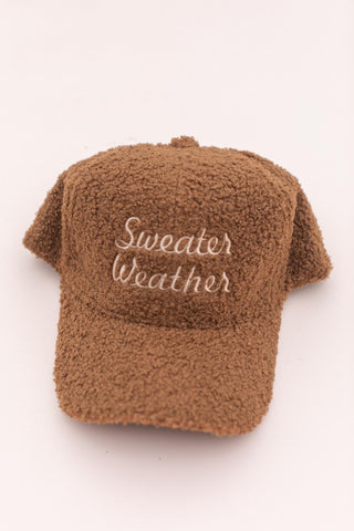 Sweater Weather Sherpa Hat