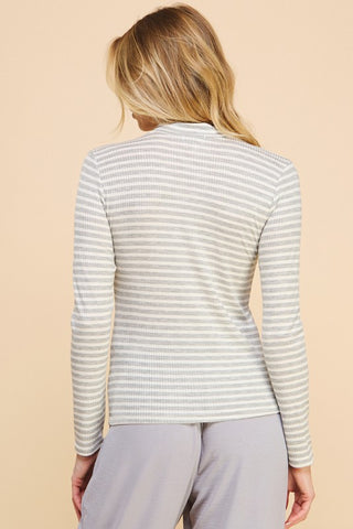 Be Simple Striped Top