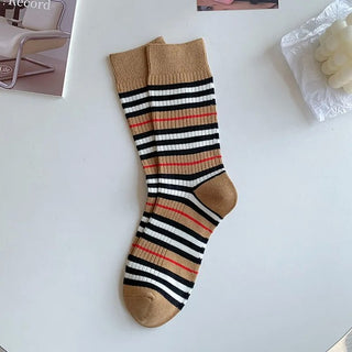 Striped Crew Socks