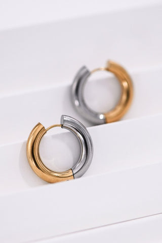 2 Tone Hoops