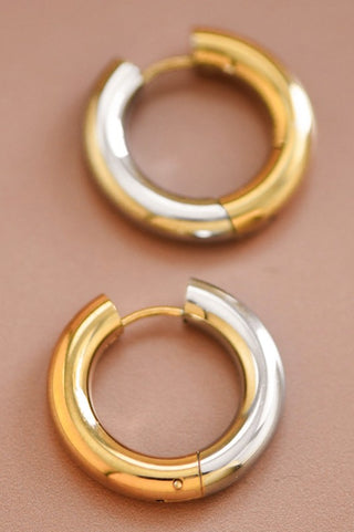2 Tone Hoops