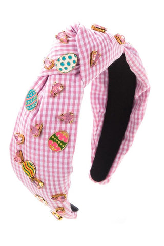 Gingham Easter Headband