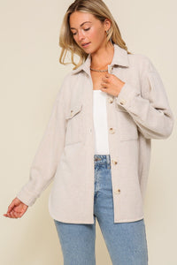 Cozy Brushed Shacket