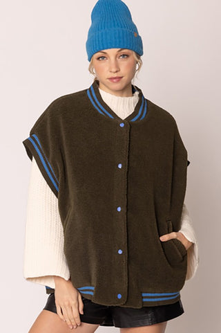 Sherpa Varsity Vest