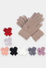 Pom Pointed Smart Touch Gloves