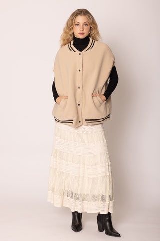 Sherpa Varsity Vest