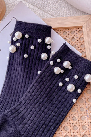 Pearl Detail Socks