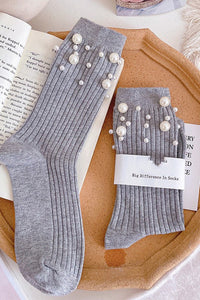 Pearl Detail Socks