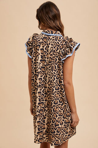 Jenni Leopard Dress