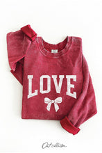 Love Bow Thermal Sweatshirt