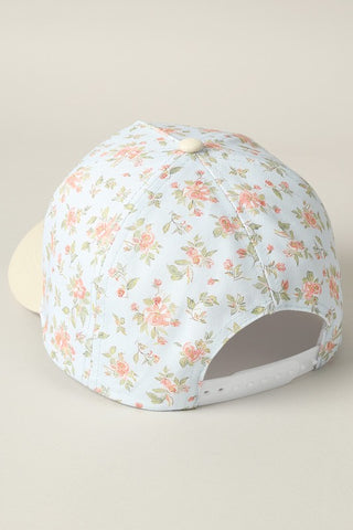 Mama Embroidered Flower Patterntrucker Hat