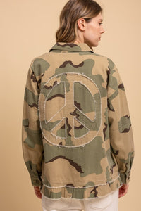 Camo Peace Jacket