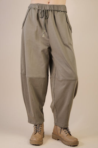 Brandi Tie Barrel Pants