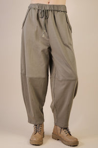 Brandi Tie Barrel Pants
