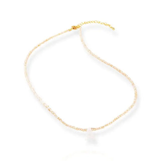 Initial Letter Shell Pendant Necklace