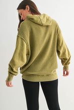 Duality Waffle Knit Hoodie