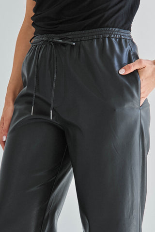 Raven Leather Pants