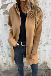 Mel Hooded Cardi Coat