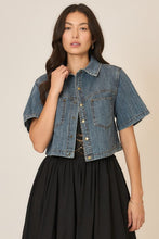 Pippa Denim Top