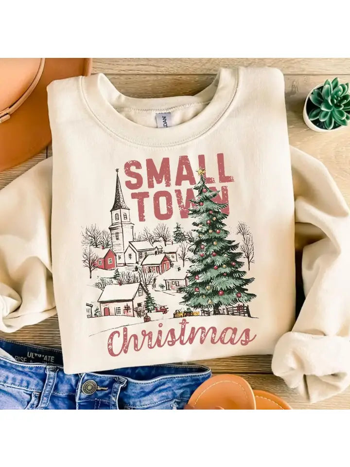 A Small Town Christmas Crewneck