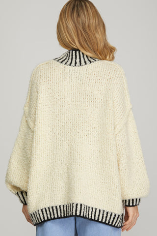 Whitmore Contrast Stitch Sweater