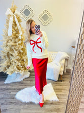 Red Ribbon Sweater