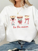 Christmas Espresso Martini Bow Sweatshirt