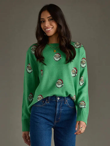 Santa Head Sweater