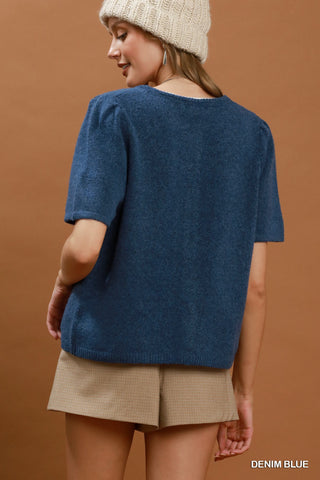 Harbor Knit Cardigan Top