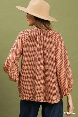 Sienna Dot Blouse