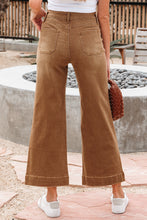 PRE ORDER- Bree Cropped High Rise Wide Leg Jeans