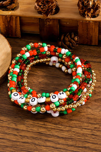 Ho Ho Ho Bracelet Stack