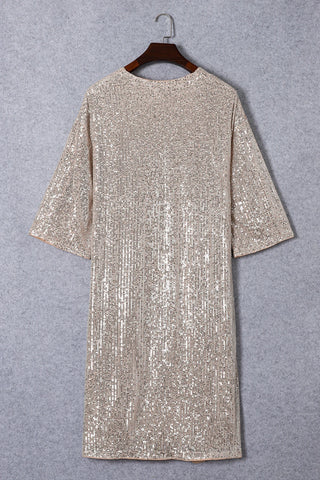 Kitt Sequin Duster Kimono