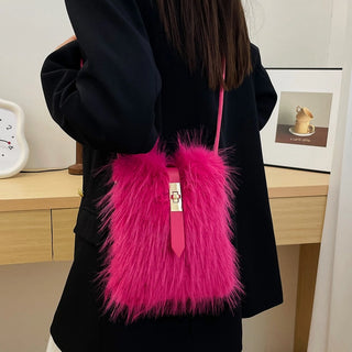 Winter Faux Fur Crossbody