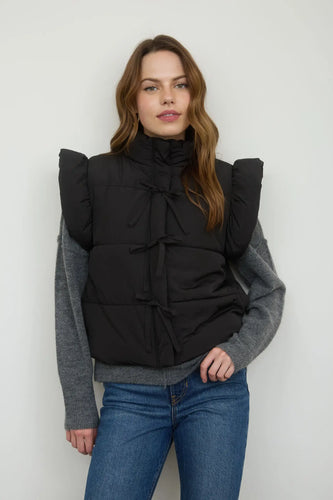 Flutter Puffer Vest