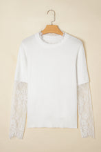 Livvy Sweater Lace Top