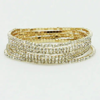 Rhinestone Stretch Bracelet