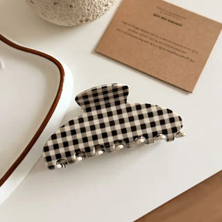 Gingham Hairclip
